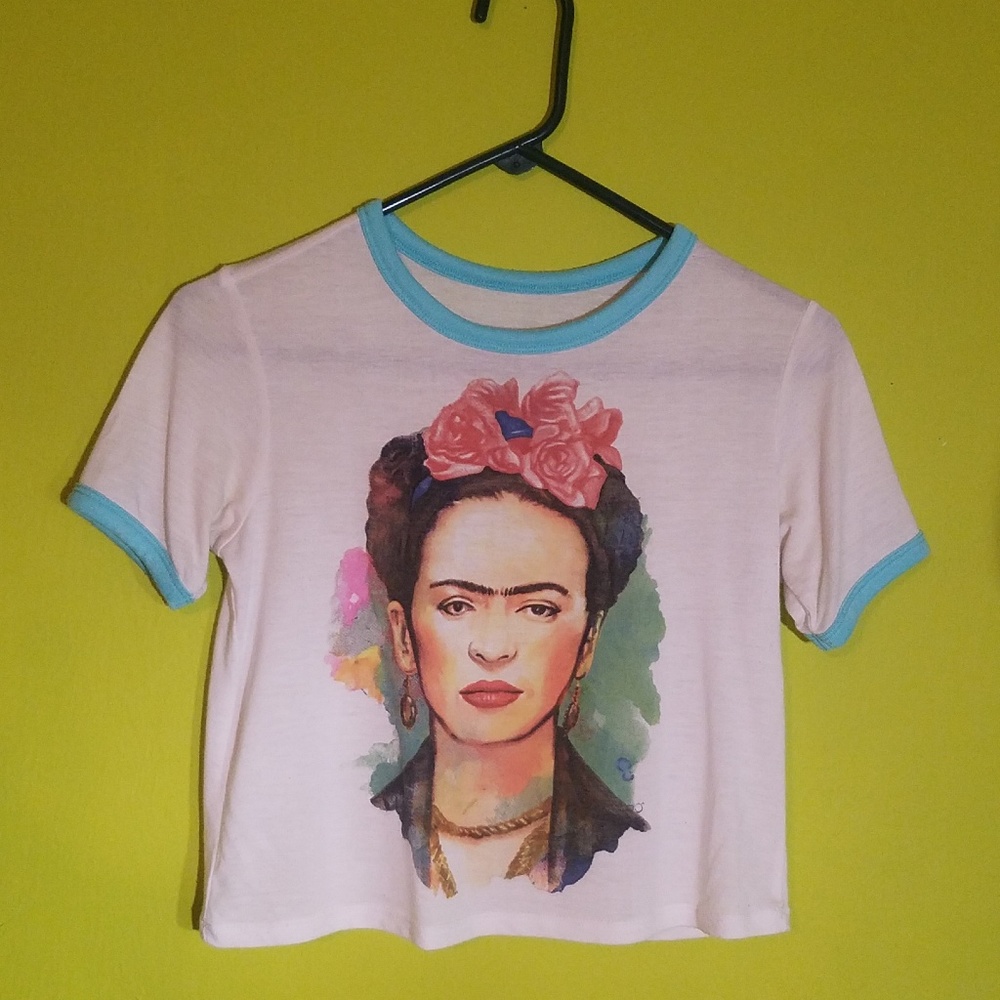 Frida Kahlo crop top